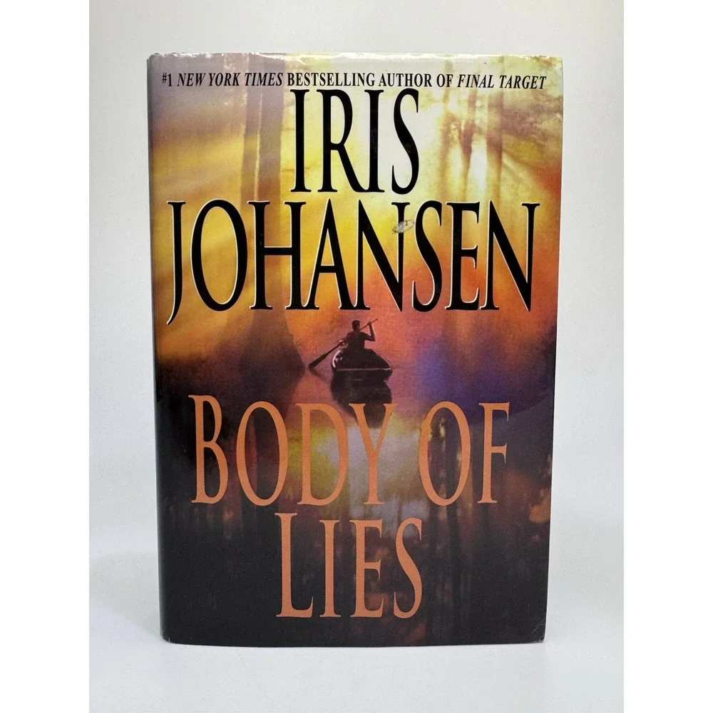 IRIS JOHANSEN Book Lot 3 First Edition HB Final Target Mind Games Body of‎ Lies